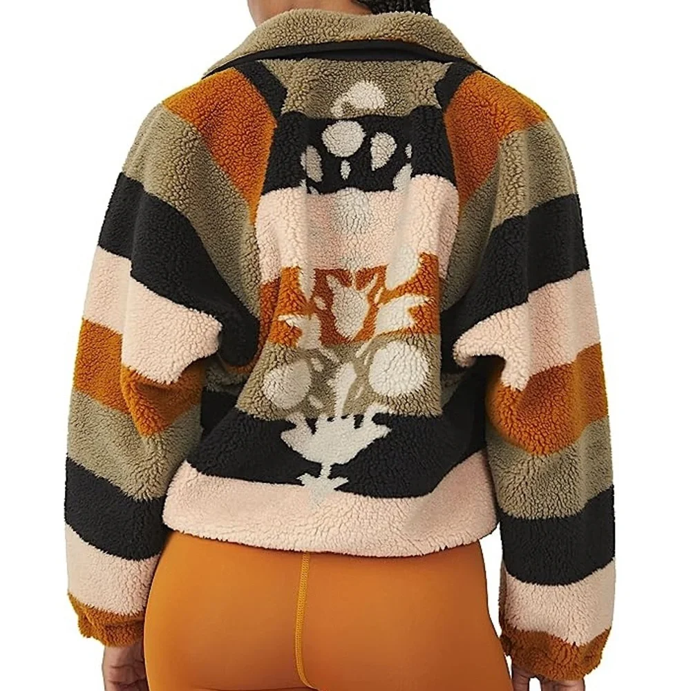 NEW Free People Rocky Ridge Fleece Jacket - Picture 5 of 15